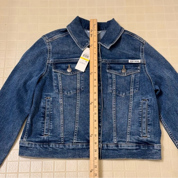 DKNY Women’s Denim Jacket Size M - Picture 5 of 11